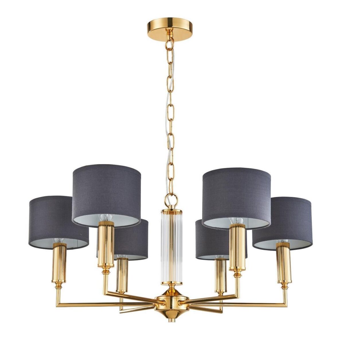 2609-6P, подвесная люстра, D660xH300/1350, 6xE14x40W, excluded — изображение 2