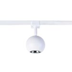 4228-1U, трековый светильник, D80xH135, LEDx8W, 42V, 500LM, 3000-6000K, CRI>90, included