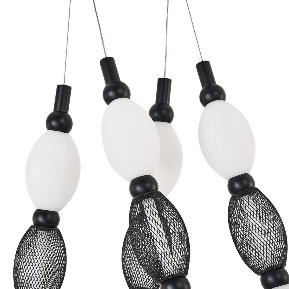 4560-2PC, подвесная/потолочная люстра, D200xH1780/2780 + D640xH890/1775 + D1800xH820/1725, 2xLEDx18W, 1630LM, 4000K, included — изображение 12