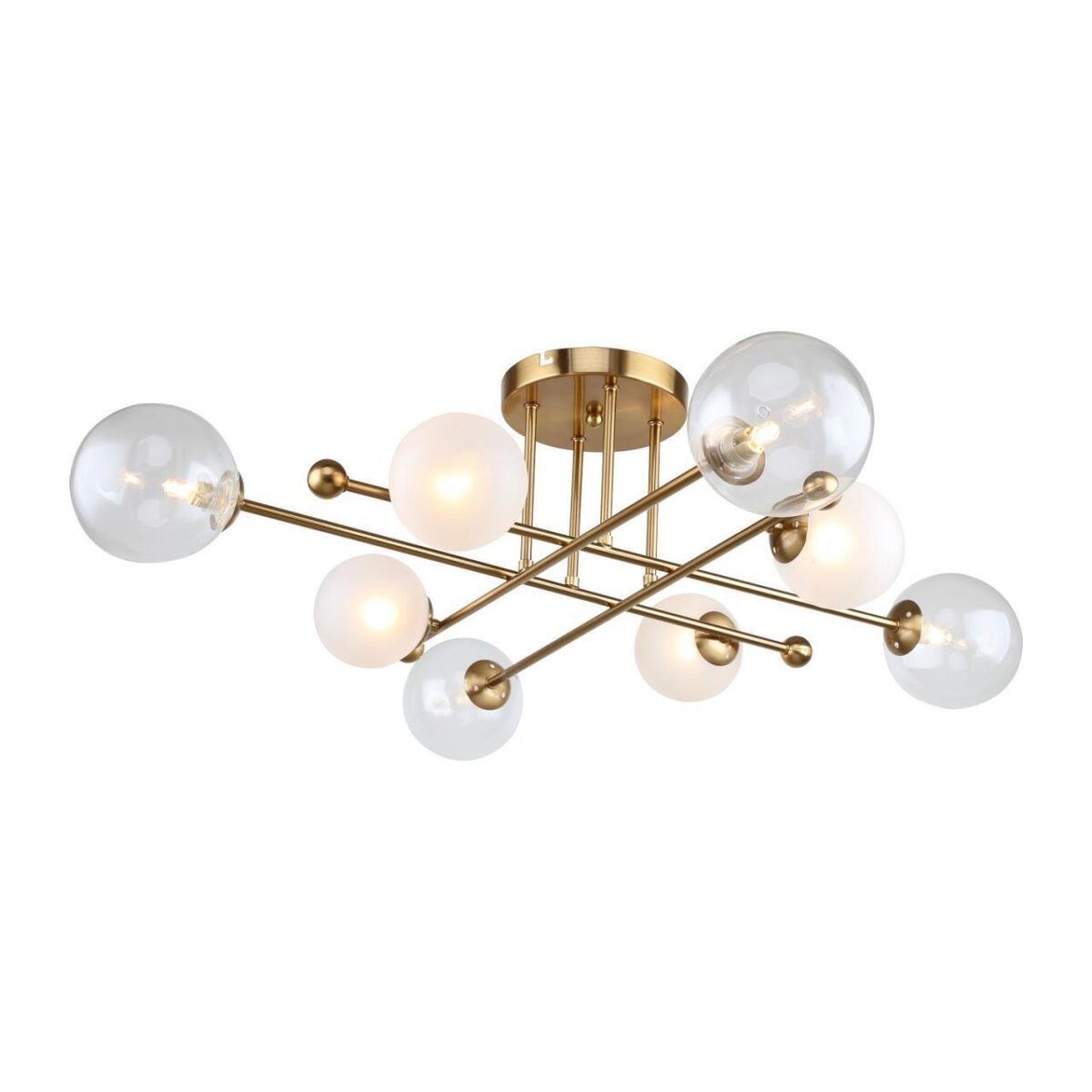 2991-8P, потолочная люстра, D850xH235, 8xG9x40W, excluded 2991-8P, потолочная люстра, D850xH235, 8xG9x40W, excluded — изображение 1