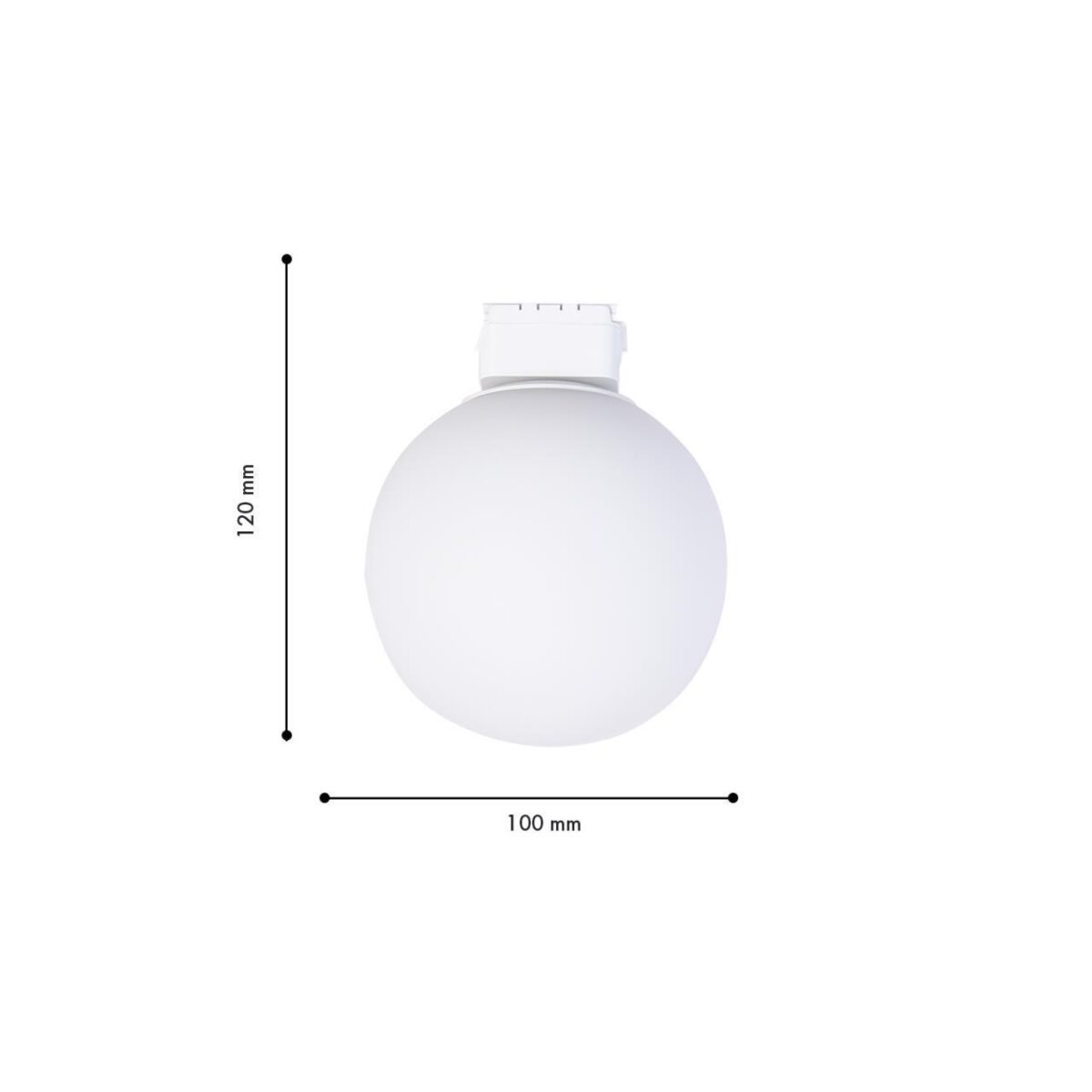 4156-1U, потолочный светильник, D100xH120, LEDx6W, 42V, угол рассеивания: 120°, 370LM, 3000-6000K, IP20, included — изображение 2