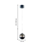 4326-1P, подвес, D120xH255/1800, LEDx5W, 400LM, 4000K, included — изображение 2