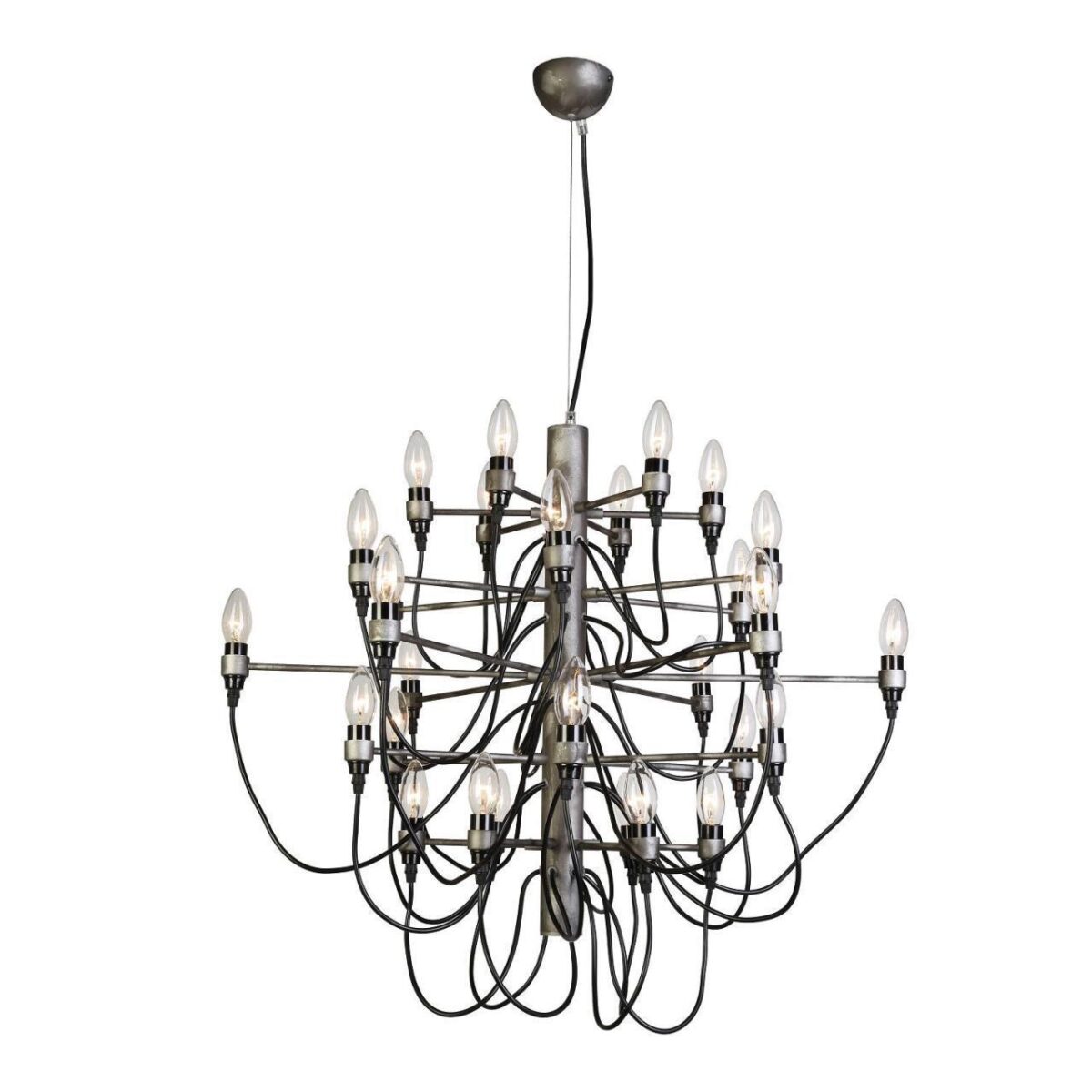 1892-30P, люстра подвесная, D860xH720/1720, 30xE14x40W, excluded — изображение 1