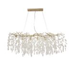 3056-10P, подвесная люстра, L1200xW500xH450/1950, 10xE14x40W, excluded