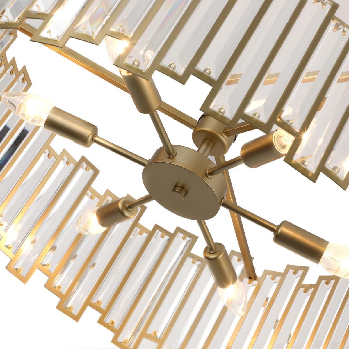 4484-4P, подвесная люстра, D450xH220/1200, 4xE14x60W, excluded — изображение 4