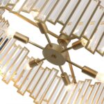 4484-4P, подвесная люстра, D450xH220/1200, 4xE14x60W, excluded — изображение 4