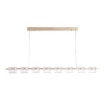 4248-8P, подвесная люстра, L1430xW70xH1300/1500, 8xLEDx5.25W, 960LM, 4000K, included