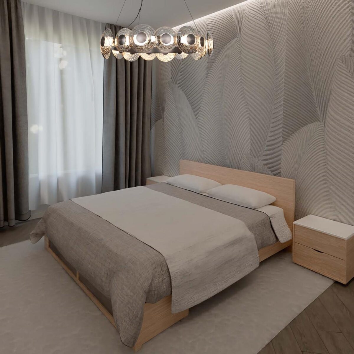 4641-1W, настенный светильник, D85xW150xH150, LEDx6W, 630LM, 4000K, included — изображение 4