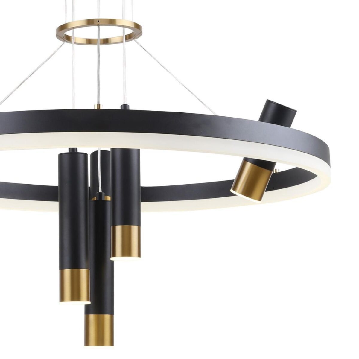 3097-7P, подвесная люстра, D600xH600/1000, LEDx35W + 6xLEDx3W, 3640LM, 4000K, included — изображение 4