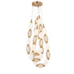 4559-3PC, подвесная/потолочная люстра, D200xH1780/2780 + D650xH890/1775 + D1980xH820/1725, 3xLEDx18W, 2910LM, 4000K, included — изображение 4