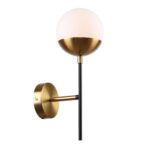 3087-1W, настенный светильник, D180xW130xH360, 1xG9x25W, excluded