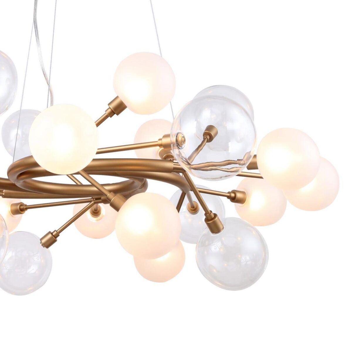 2515-15P, люстра подвесная, D850xH460/1100, 15xG9x40W, excluded — изображение 5