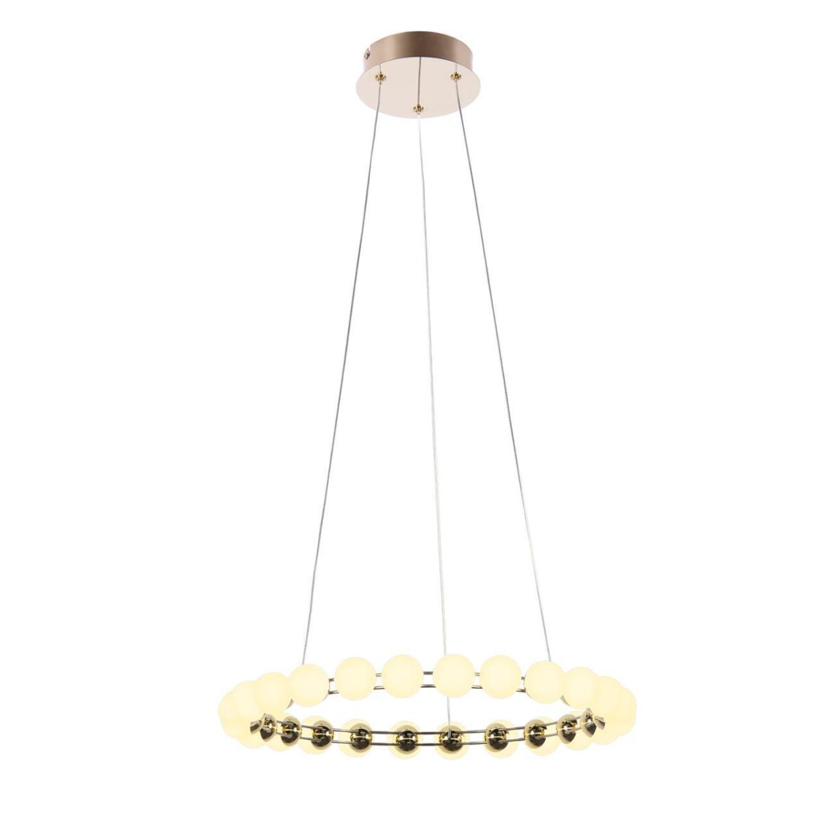 4590-5P, подвесная люстра, D480xH1585, LEDx27W, 2150LM, 4000K, included — изображение 1