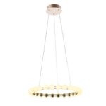 4590-5P, подвесная люстра, D480xH1585, LEDx27W, 2150LM, 4000K, included