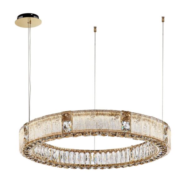 4204-8P, подвесная люстра, D800xH120/1500, LEDx80W, 8000LM, 3000K, included