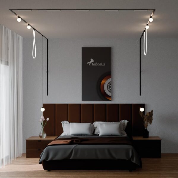 4152-1U, потолочный светильник, W54xH75, LEDx7W, 42V, угол рассеивания: 24°, 550LM, 3000-6000K, IP20, included