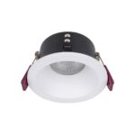 4528-1C, врезной светильник, D87xH44, cutout:D75, 1xGU10x35W, IP65, excluded