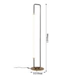 4100-1T, напольный/настольный светильник, D250xH1200, LEDx26W, 2080LM, 4000K, included — изображение 3