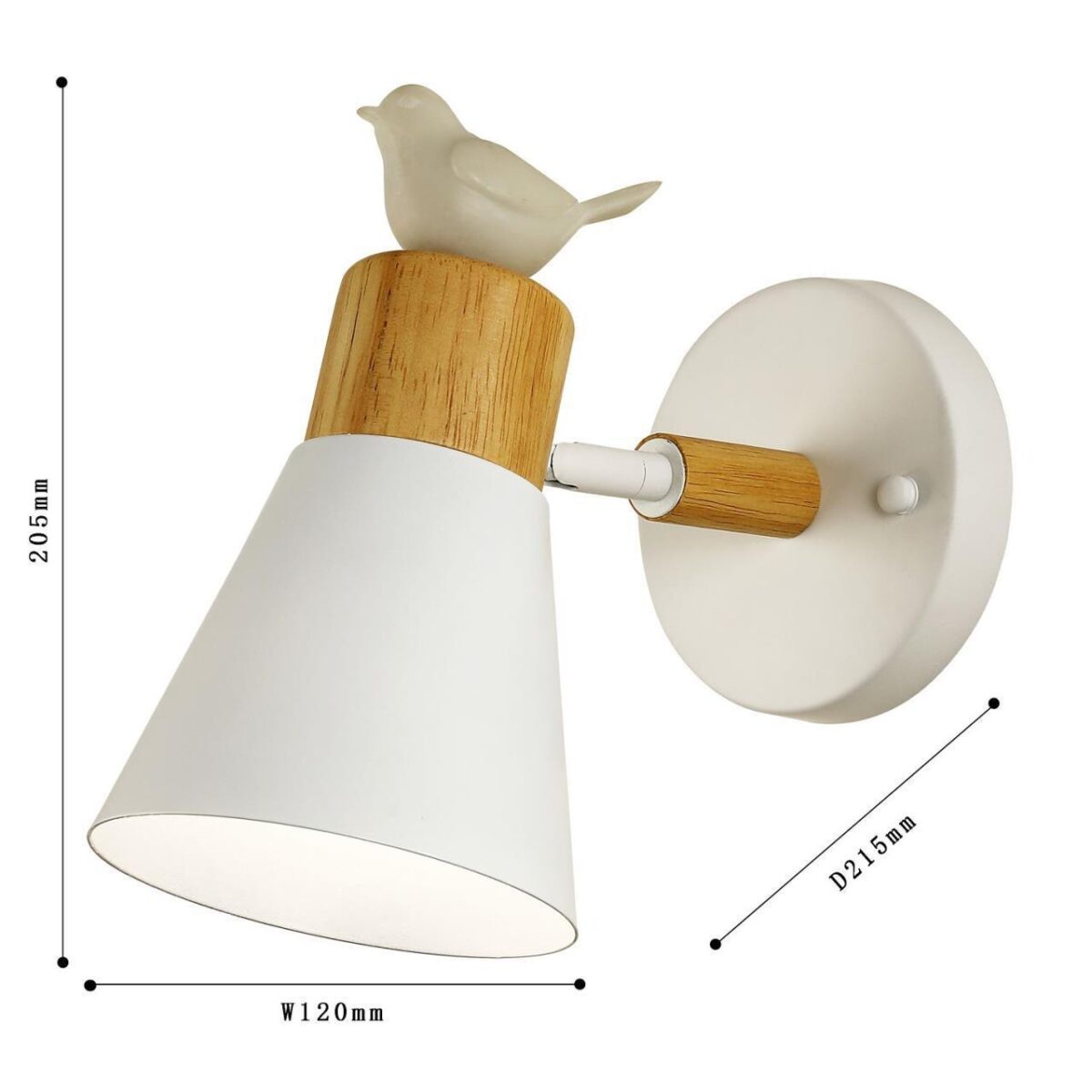 2939-1W, настенный светильник, D215xW120xH205, 1xE27x40W, excluded — изображение 3