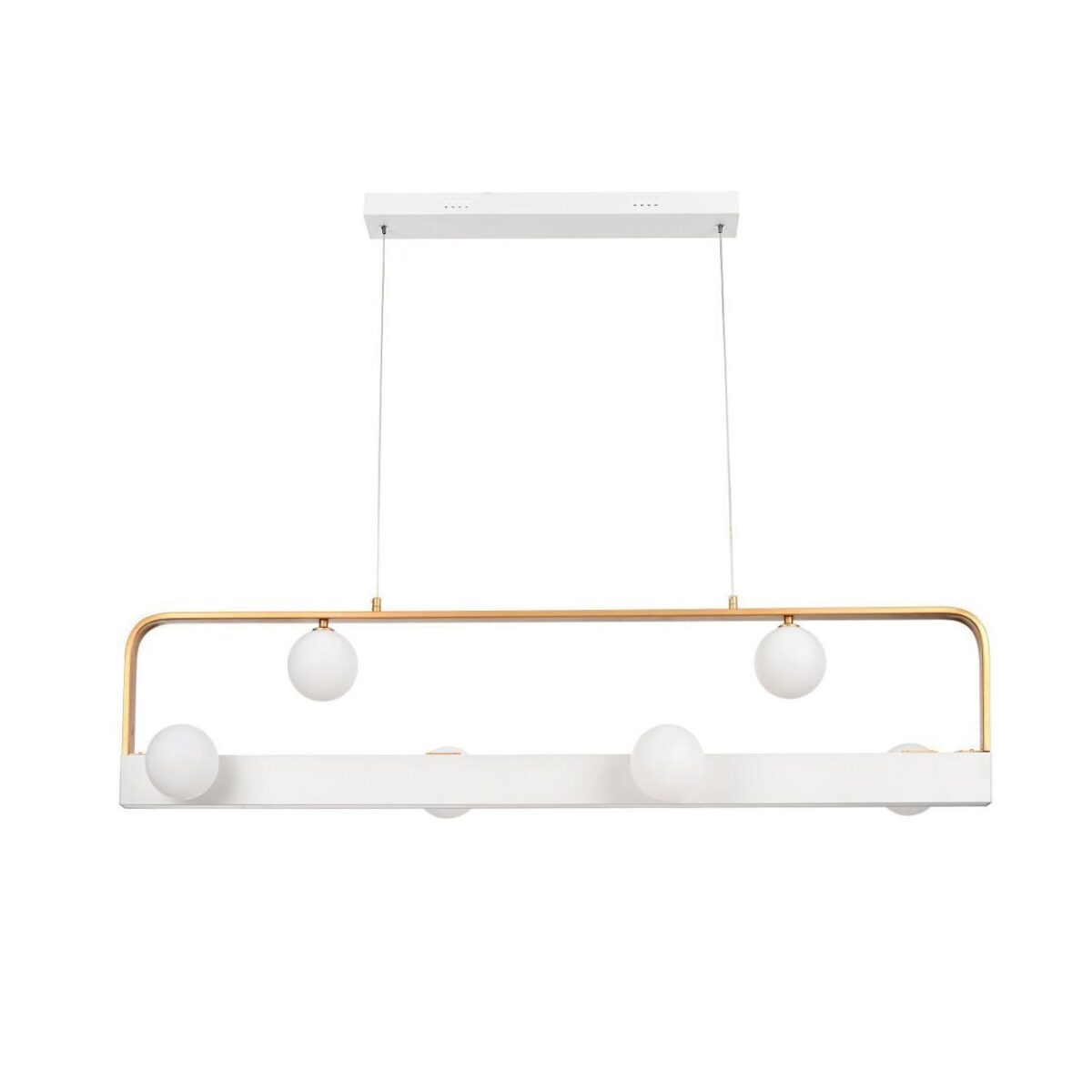 4073-6P, подвесная люстра, L1200xW240xH200/1200, 6xG9LEDx10W, excluded + LEDx18W, 1000LM, 4000K, included — изображение 2