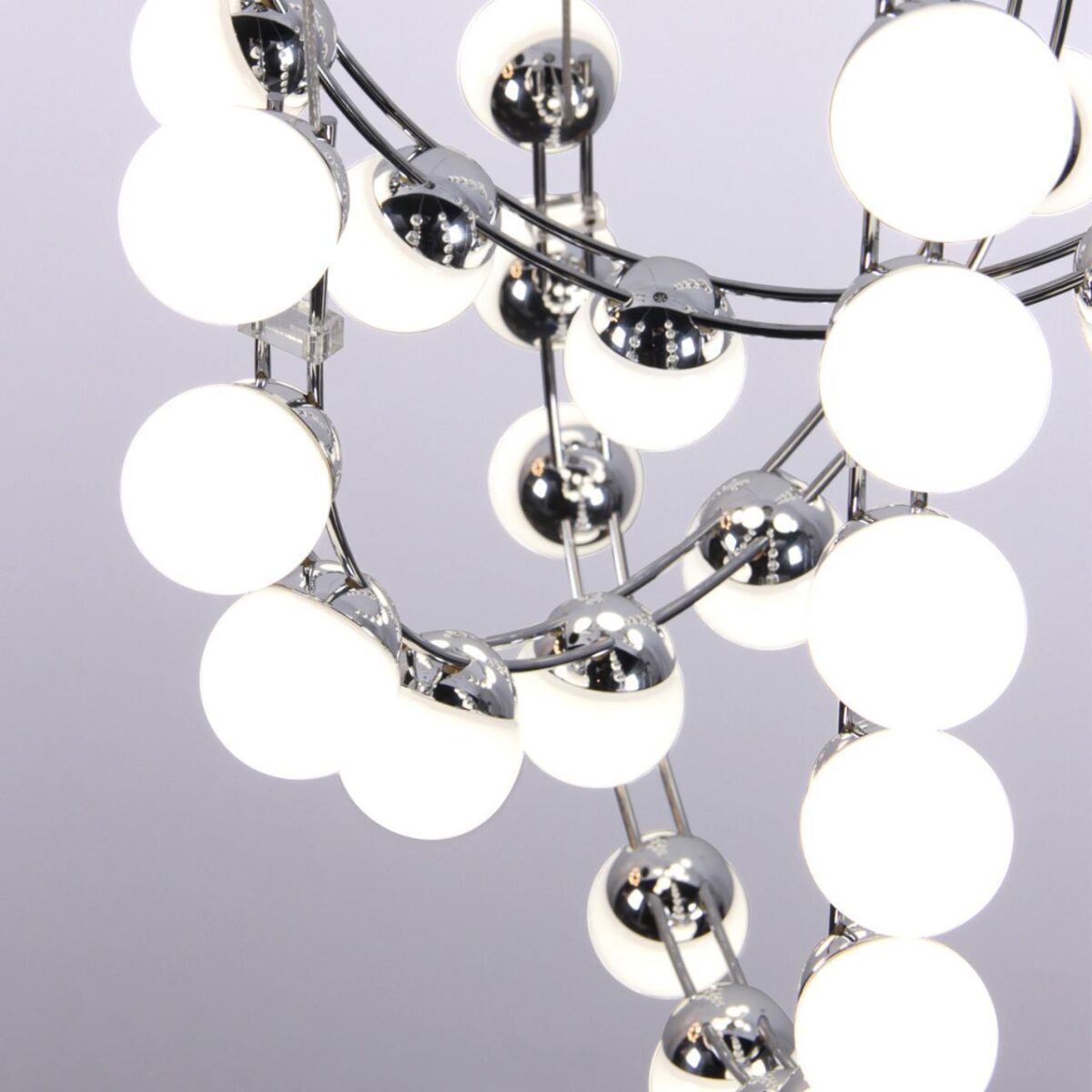 4589-4P, подвесная люстра, D390xH1890, LEDx48W, 3800LM, 4000K, included — изображение 4