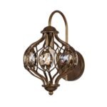 1382-1W, настенный светильник, D270xW200xH320, 1xE14x40W, excluded