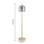 4234-1F, напольный светильник, D260xH1430, LEDx21W, 1000LM, 4000K, included, switch — изображение 3