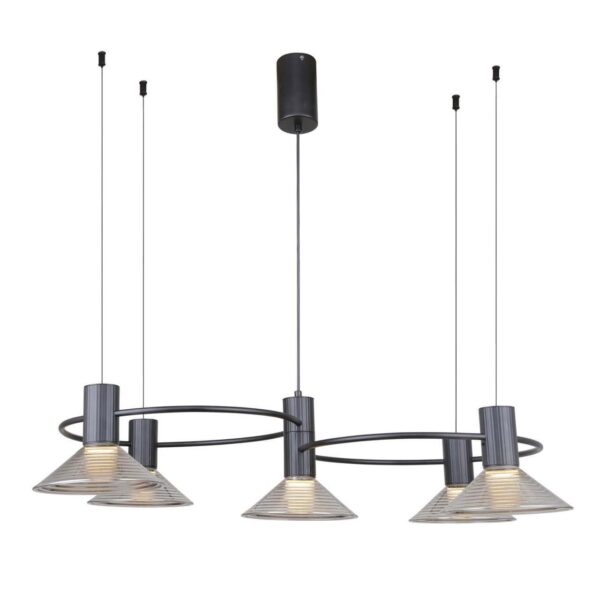 4622-5P, подвесная люстра, L750xW500xH500/1300, 5xLEDx6W, 2400LM, 3000K, included