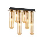 4455-6P, потолочный светильник, L380xW100xH355, 6xG9x28W, excluded