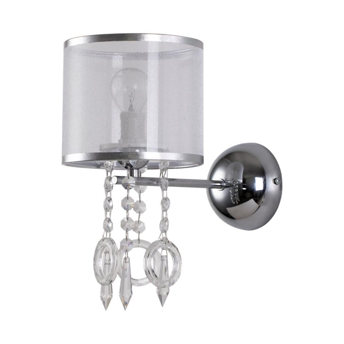 2869-1W, настенный светильник, D260xW150xH285, 1xE14x40W, excluded — изображение 2