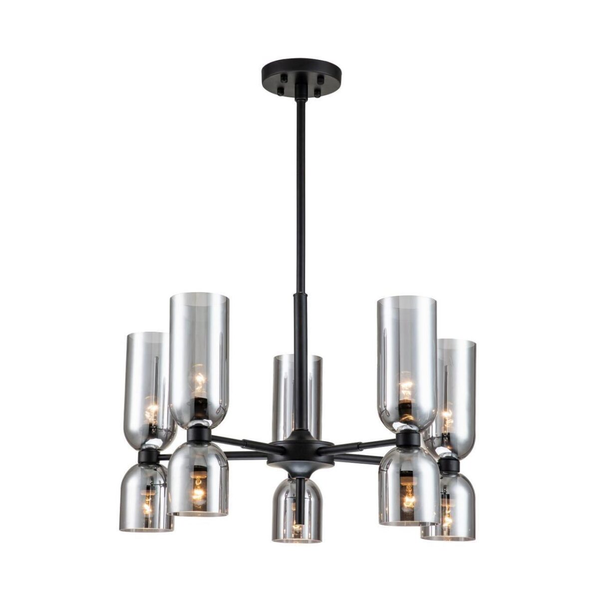 2877-5P, подвесная люстра, D680*H550/850, 10xE14x40W, excluded — изображение 1