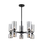 2877-5P, подвесная люстра, D680*H550/850, 10xE14x40W, excluded