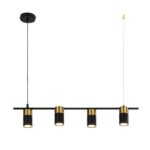 2825-4P, подвесная люстра, L710xW100xH140/1140, 4xGU10x35W, included