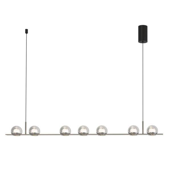 4291-7P, подвесная люстра, L1200xH1500/1575, 7xLEDx7W, 3900LM, 4000K, included