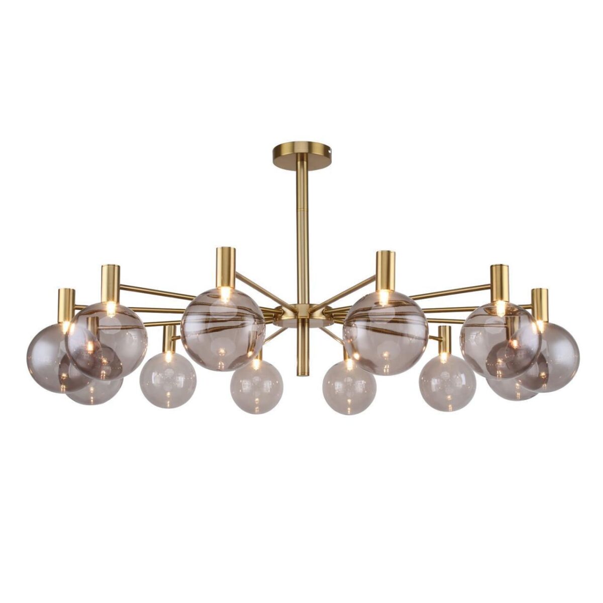 2765-12P, потолочная люстра, D1040xH500, 12xG9x25W, excluded 2765-12P, потолочная люстра, D1040xH500, 12xG9x25W, excluded — изображение 1