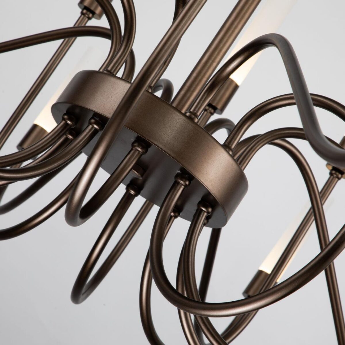 3014-20P, подвесная люстра, D1200xH680/1680, 20xG9LEDx7W, 4900LM, 3000K, included — изображение 6