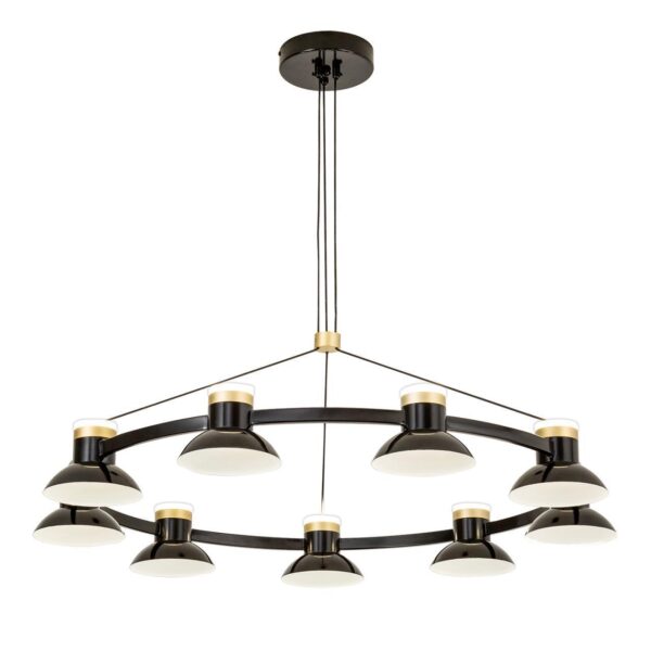 4516-9P, подвесная люстра, D880xH300/1800, 9xLEDx10W, 7200LM, 4000K, included