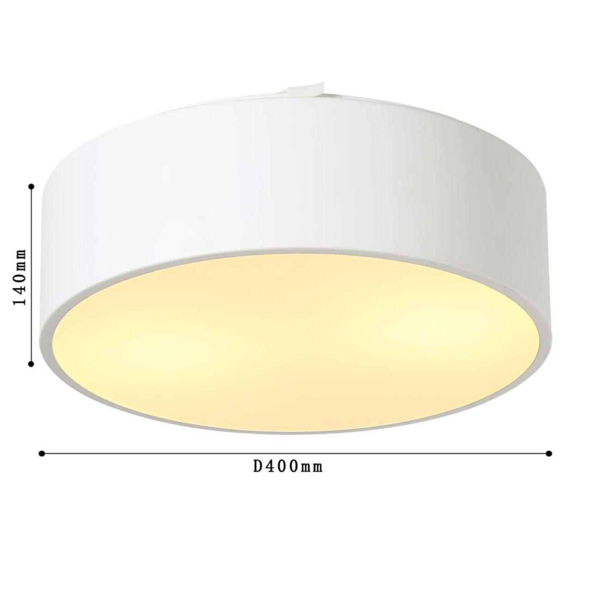 1515-2C1, потолочная люстра, D400xH140, 2xE27CFLx25W, excluded — изображение 3