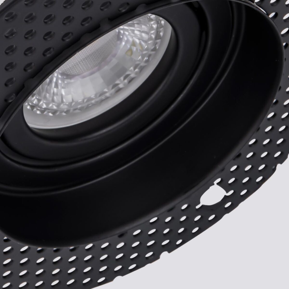 4535-1C, врезной светильник под штукатурку, D125xH36, cutout:D80, 1xGU10x35W, IP20, excluded — изображение 3