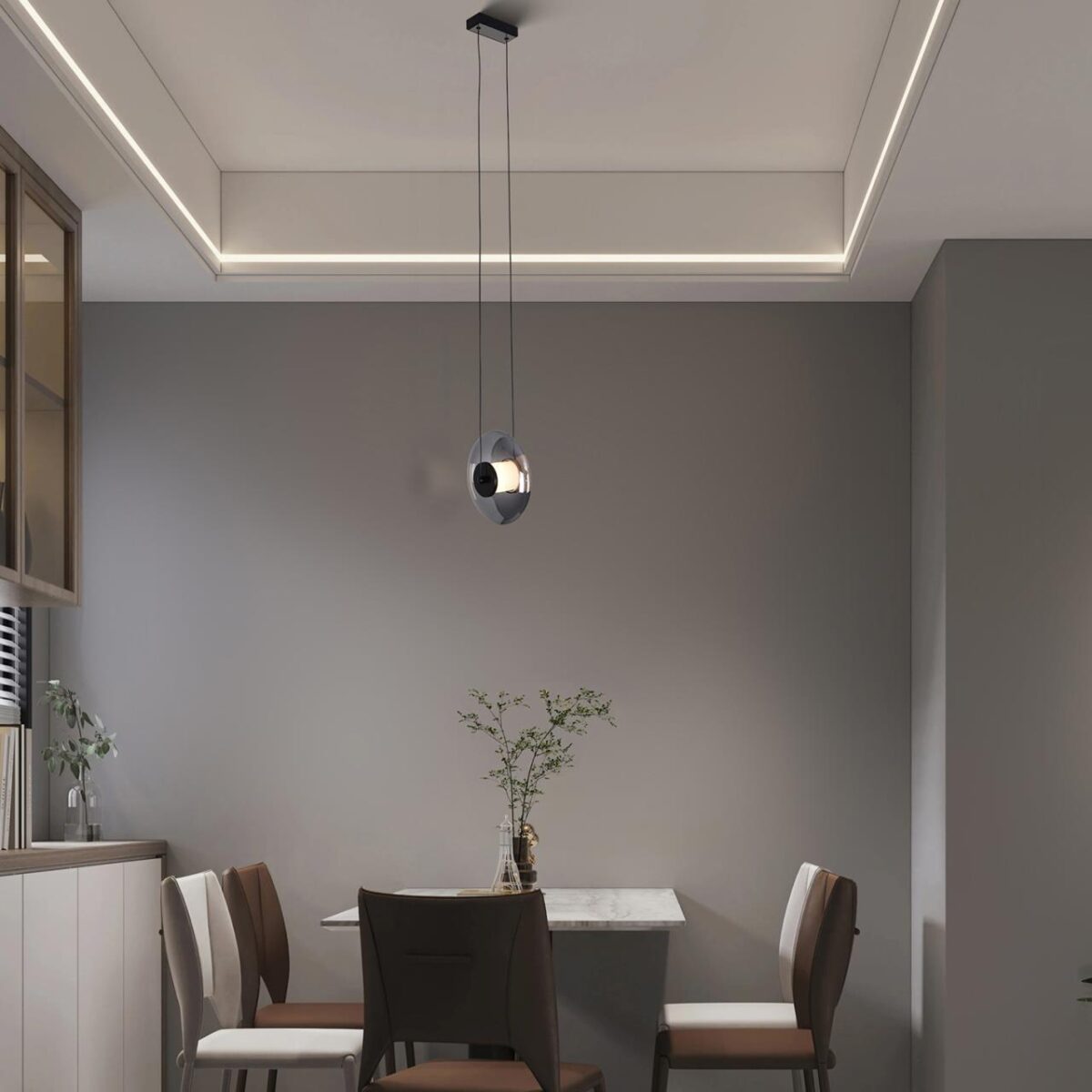 4373-1P, подвес, L260xW165xH400/1990, LEDx7W, 490LM, 4000K, CRI>90, included — изображение 7