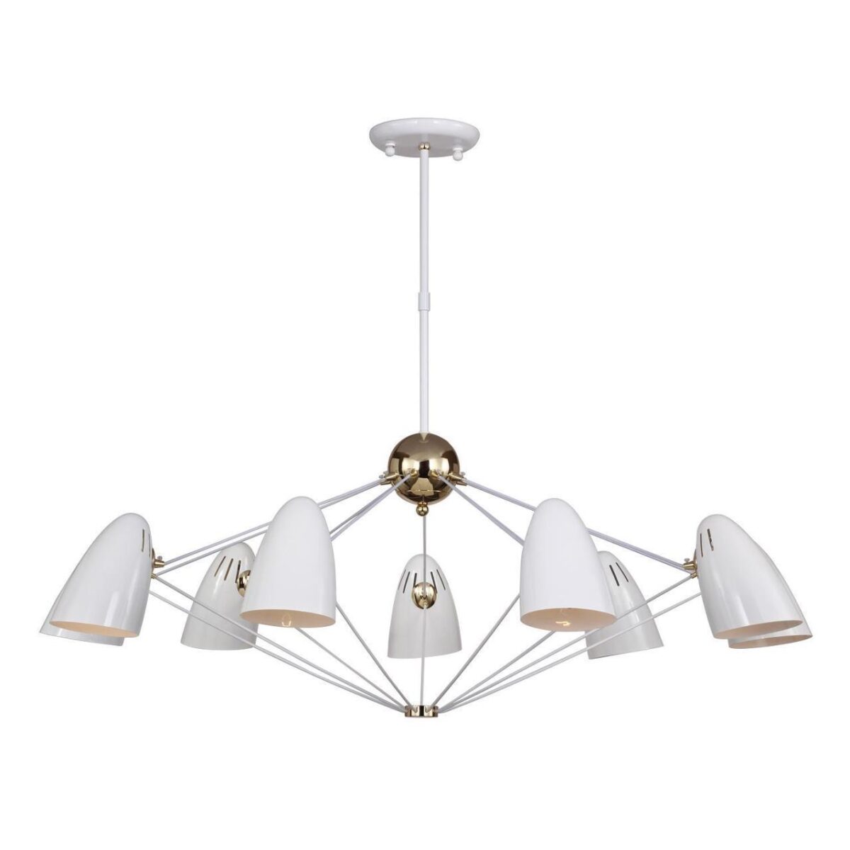 1758-9P, люстра подвесная, D1100xH600/800, 9xE14x40W, excluded — изображение 1