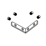 1014-CU-001, коннектор (соединитель) угловой — изображение 2