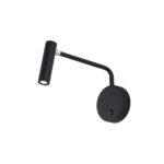 1960-1W, настенный светильник, D250xW100xH170, 1xLEDx3W, 240LM, 3000K, included, switch