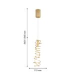 4554-2P, подвес, D115xH540/1540, LEDx5W, 285LM, 4000K, included — изображение 3