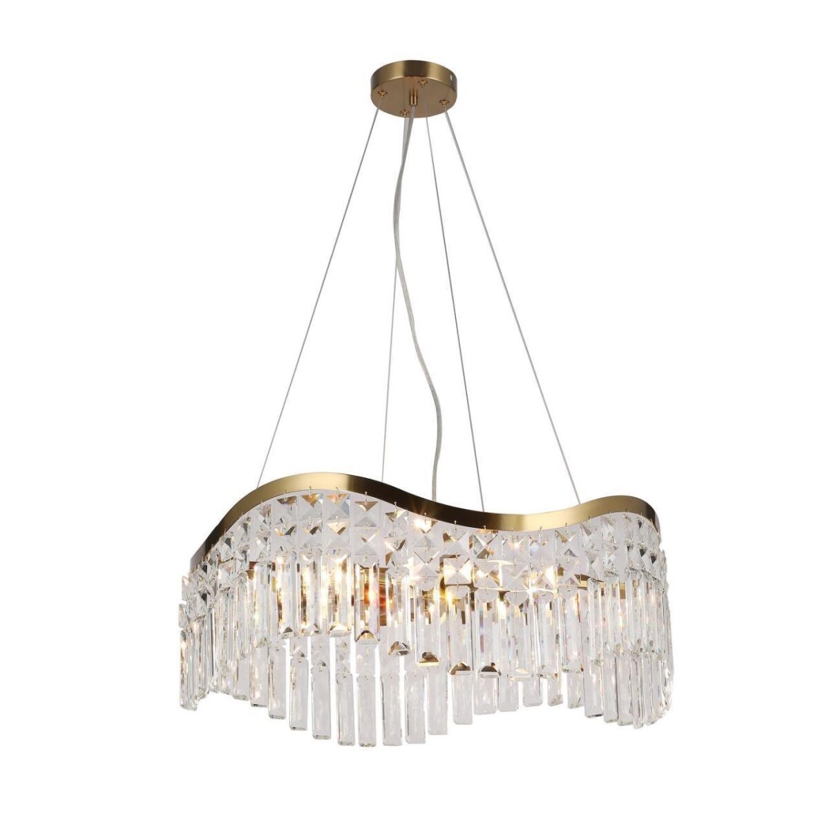 4135-8P, подвесная люстра, D600xH215/1200, 8xE14x60W, excluded — изображение 1