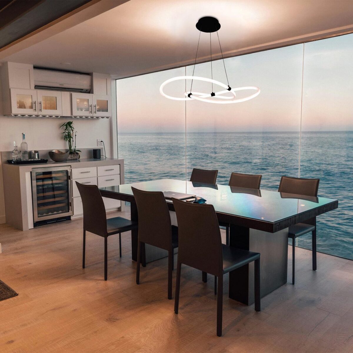 4471-3P, подвесная люстра, D700xH400/1800, LEDx36W, 4000LM, 3000-6500K, included, remote control — изображение 5