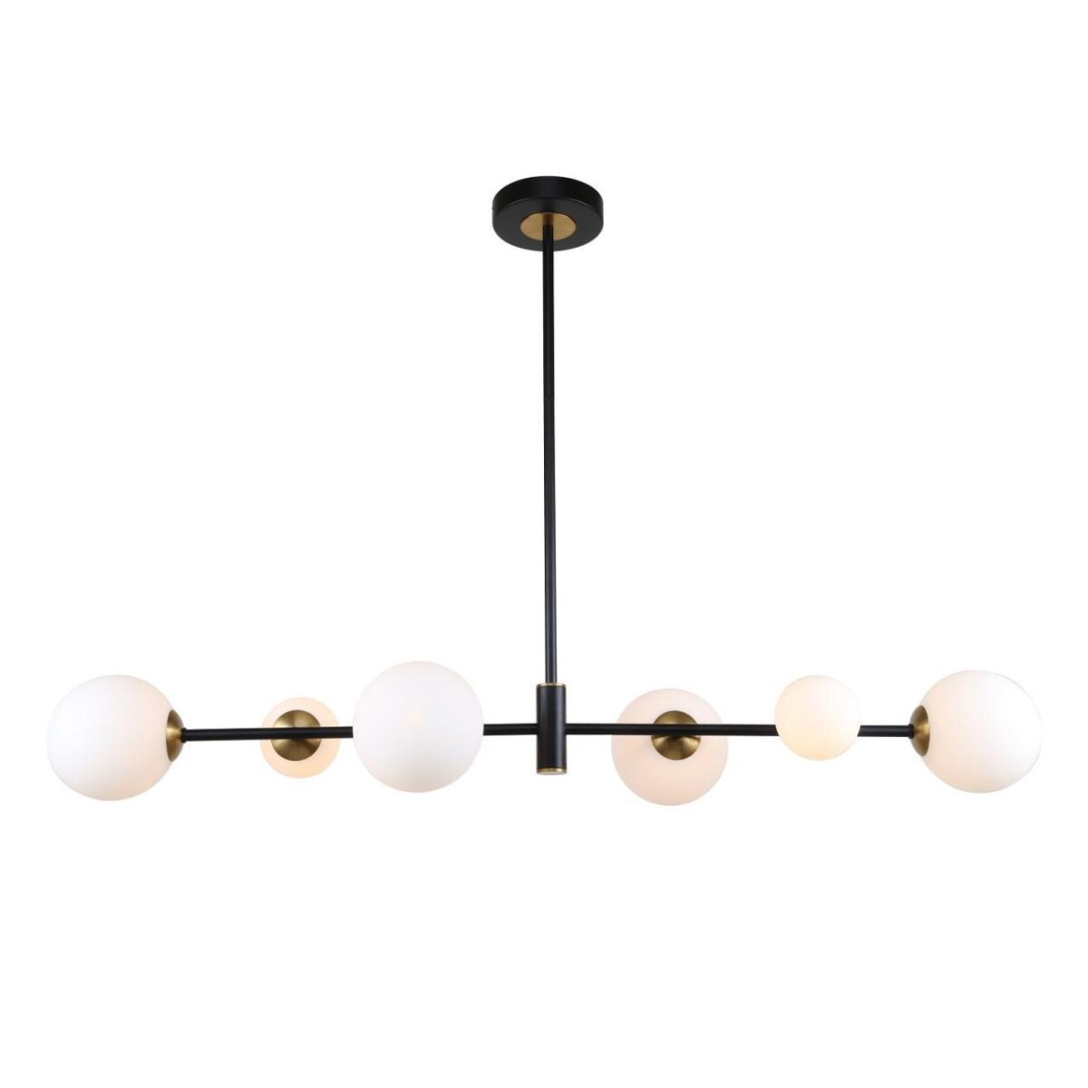 3090-6P, потолочная люстра, L950xW270xH320/620, 6xG9x25W, excluded — изображение 1