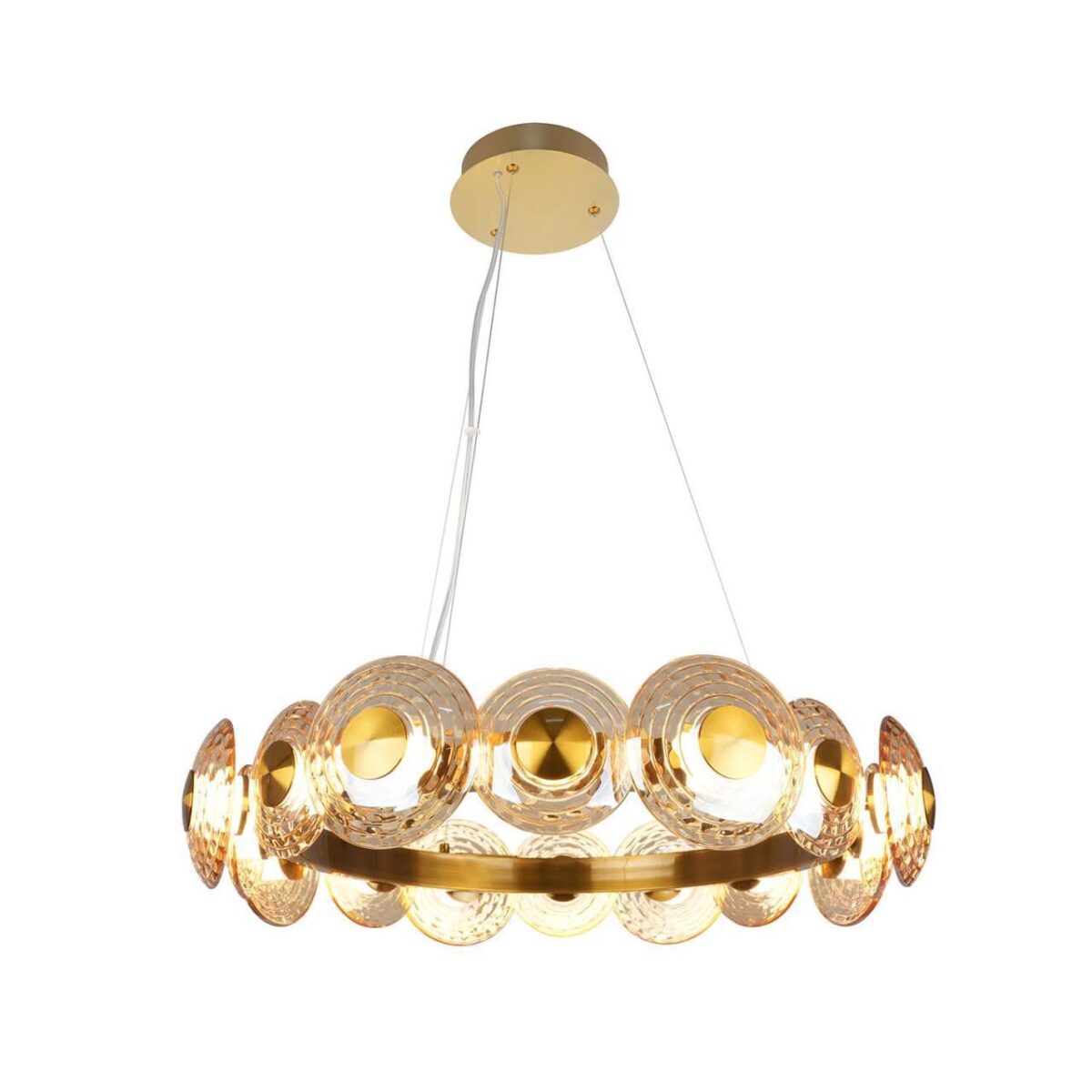 4641-16P, подвесная люстра, D700xH295/1590, LEDx72W, 8217LM, 4000K, included 4641-16P, подвесная люстра, D700xH295/1590, LEDx72W, 8217LM, 4000K, included — изображение 1