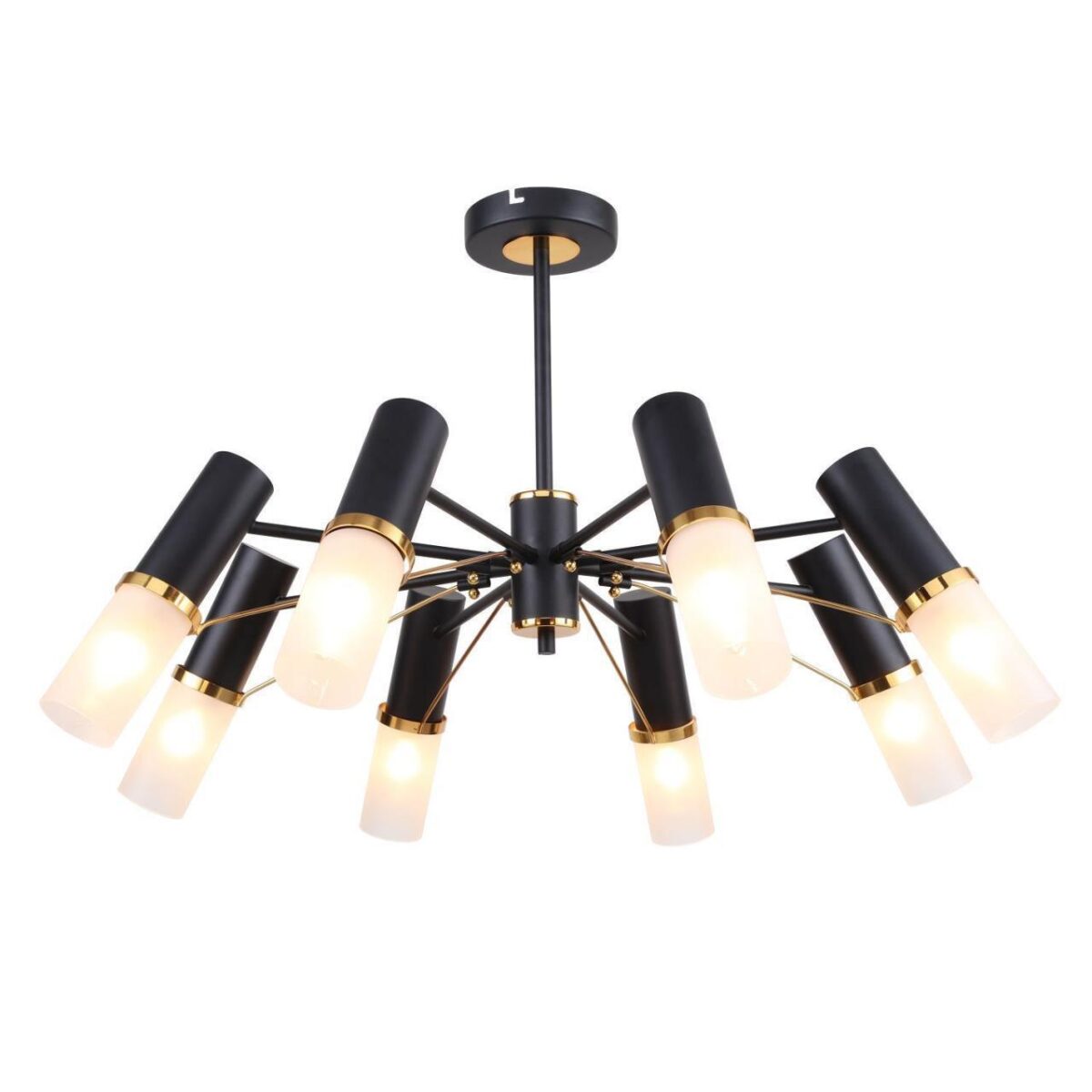 2558-8P, потолочная люстра, D740xH440, 8xE14x40W, excluded 2558-8P, потолочная люстра, D740xH440, 8xE14x40W, excluded — изображение 1