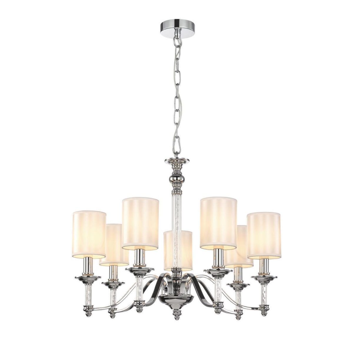 2930-7P, подвесная люстра, D630xH505/1590, 7xE14x40W, excluded — изображение 1